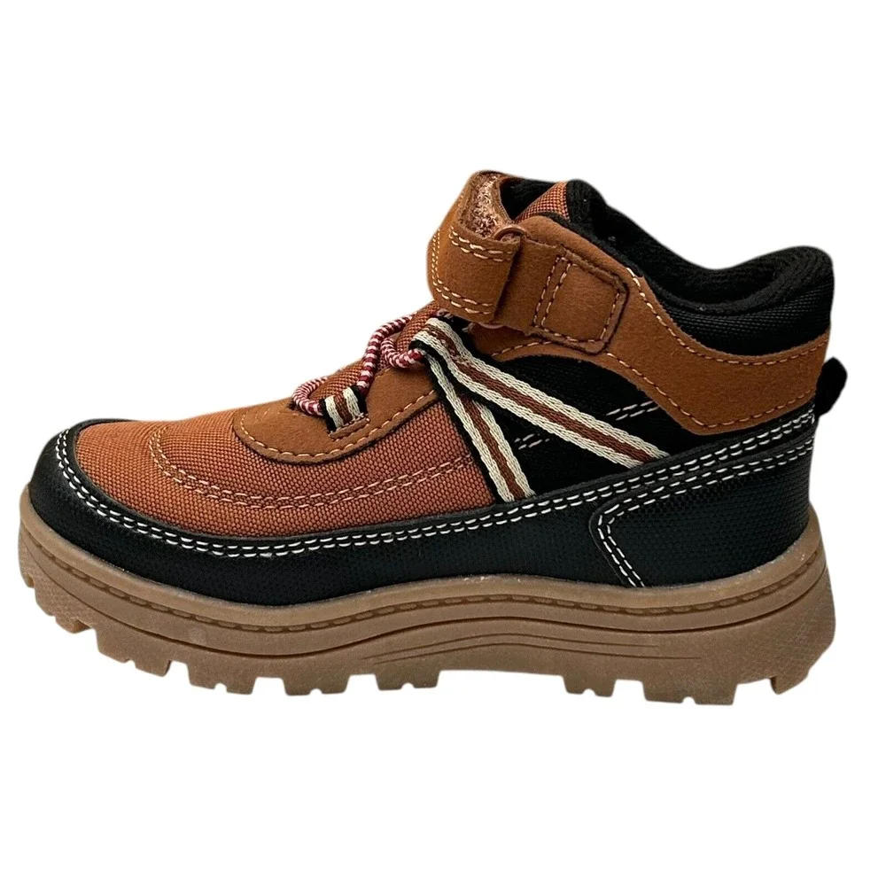 Carter's Donner Toddler Boy's Slip-on Sporty Boot Size 9 Brown/Black‎ Shoes